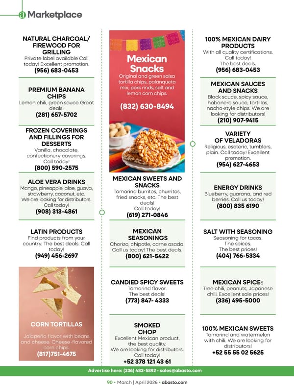 Abasto Magazine March / April 2026 ENGLISH - Page 114