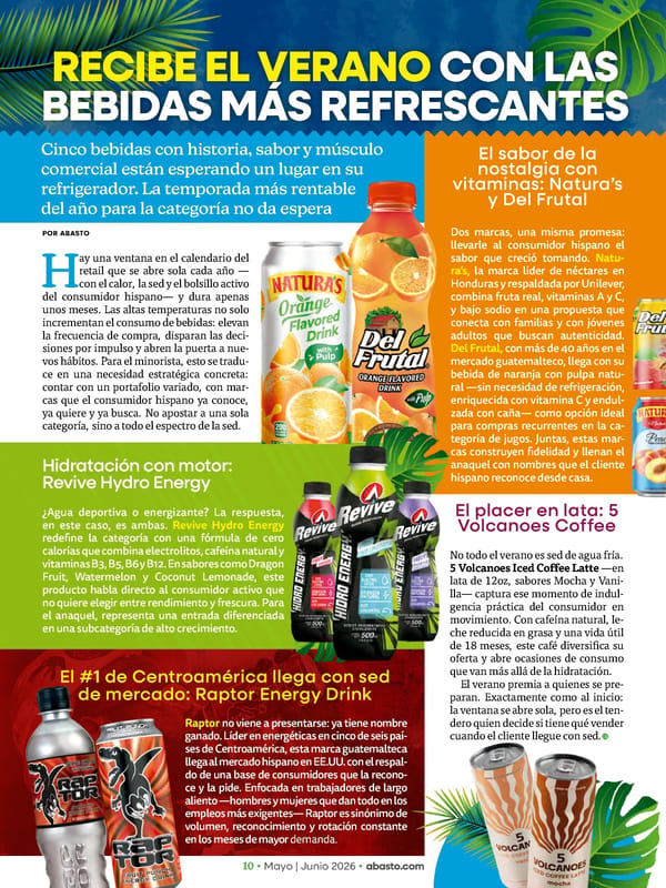 Abasto Magazine - May/June 2026 SPANISH - Page 10