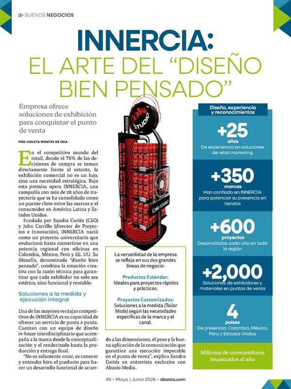 Abasto Magazine - May/June 2026 SPANISH - Page 48