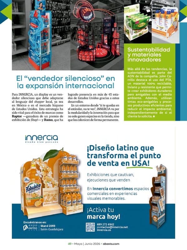 Abasto Magazine - May/June 2026 SPANISH - Page 49