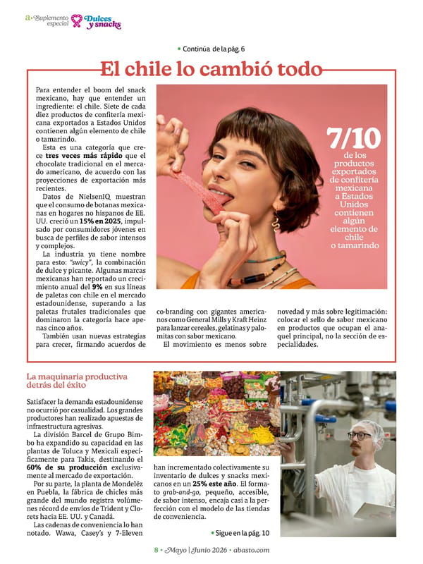 Abasto Magazine - May/June 2026 SPANISH - Page 58