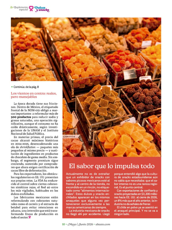 Abasto Magazine - May/June 2026 SPANISH - Page 60