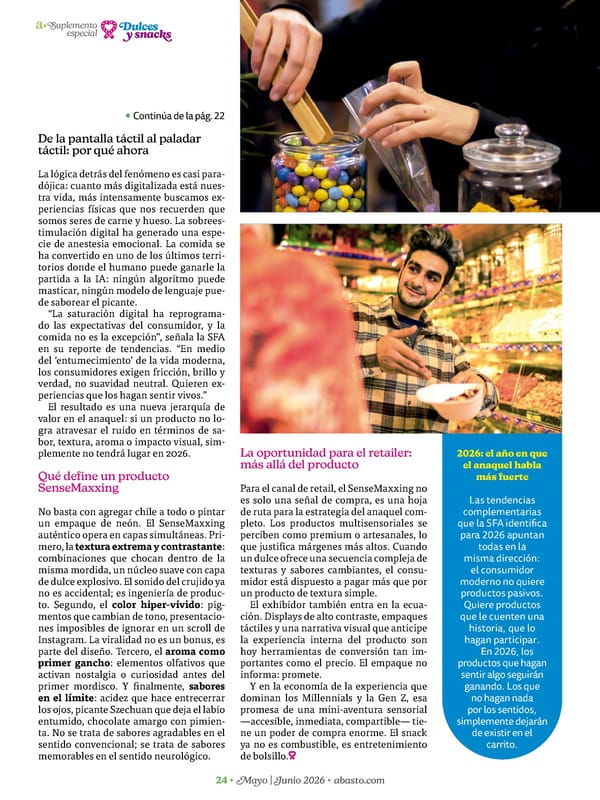 Abasto Magazine - May/June 2026 SPANISH - Page 74
