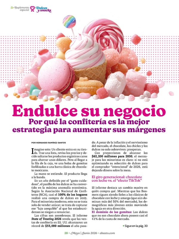 Abasto Magazine - May/June 2026 SPANISH - Page 78