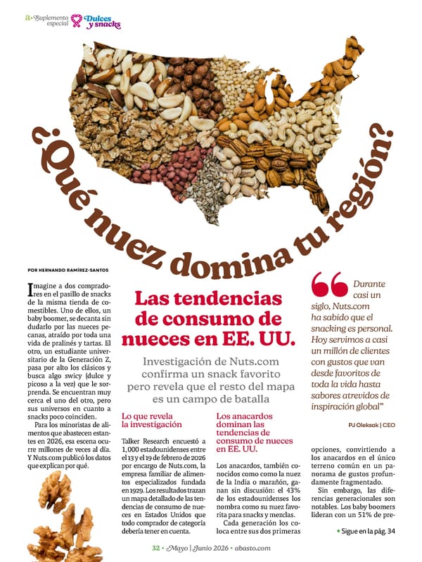 Abasto Magazine - May/June 2026 SPANISH - Page 82