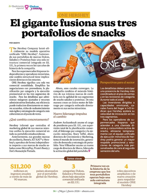 Abasto Magazine - May/June 2026 SPANISH - Page 86