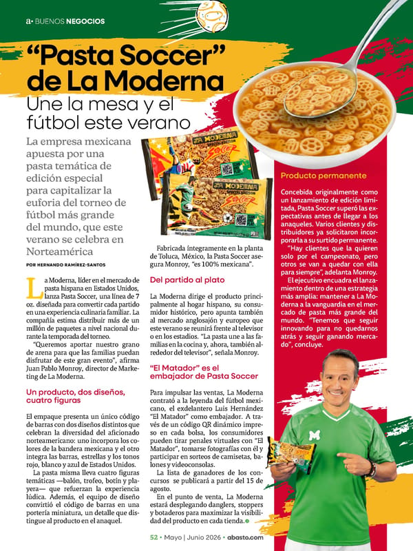 Abasto Magazine - May/June 2026 SPANISH - Page 100