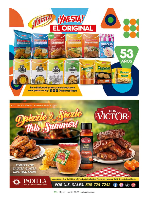 Abasto Magazine - May/June 2026 SPANISH - Page 107