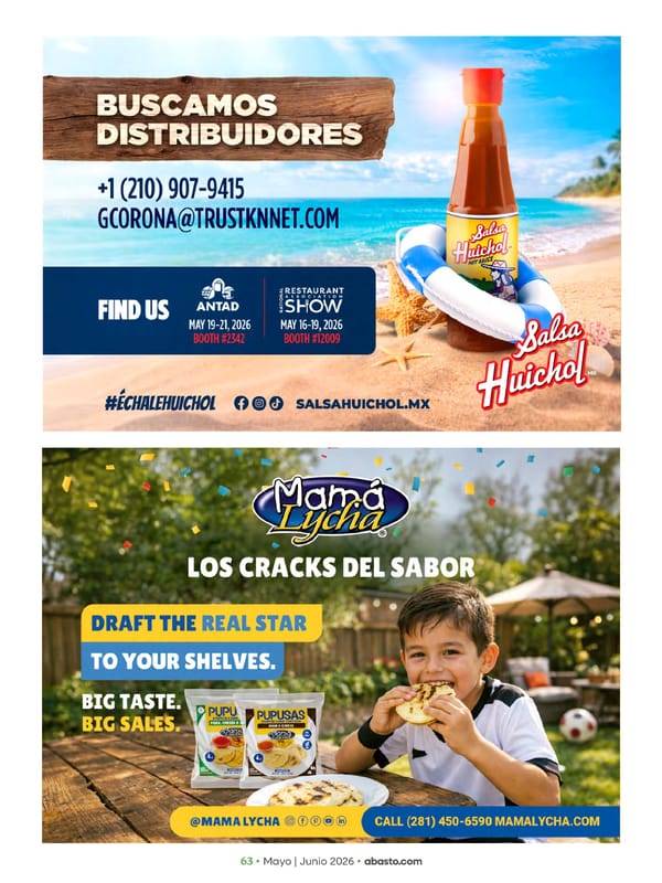 Abasto Magazine - May/June 2026 SPANISH - Page 111