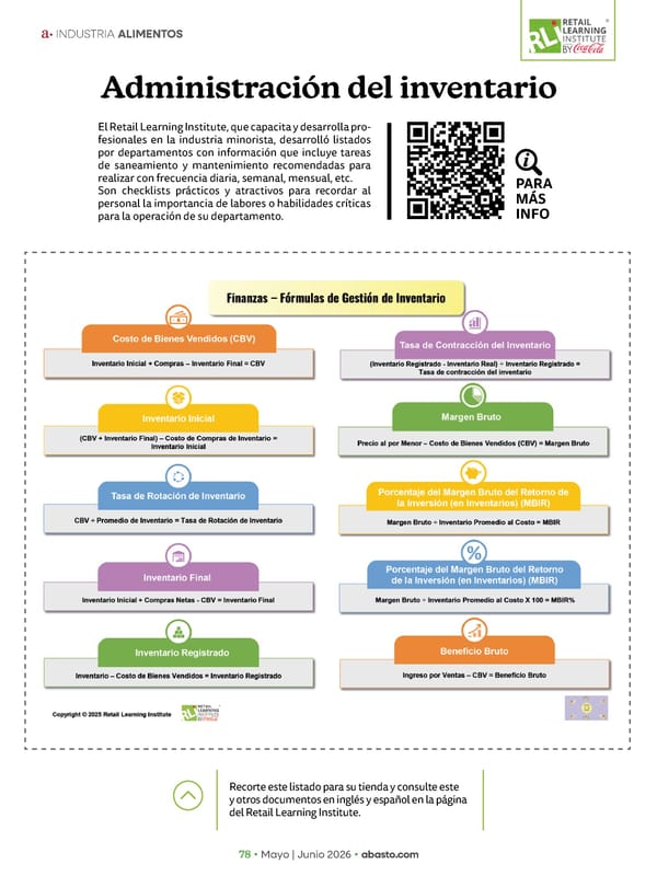 Abasto Magazine - May/June 2026 SPANISH - Page 126