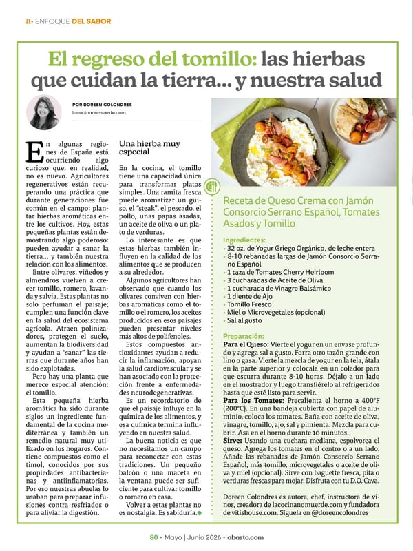 Abasto Magazine - May/June 2026 SPANISH - Page 128