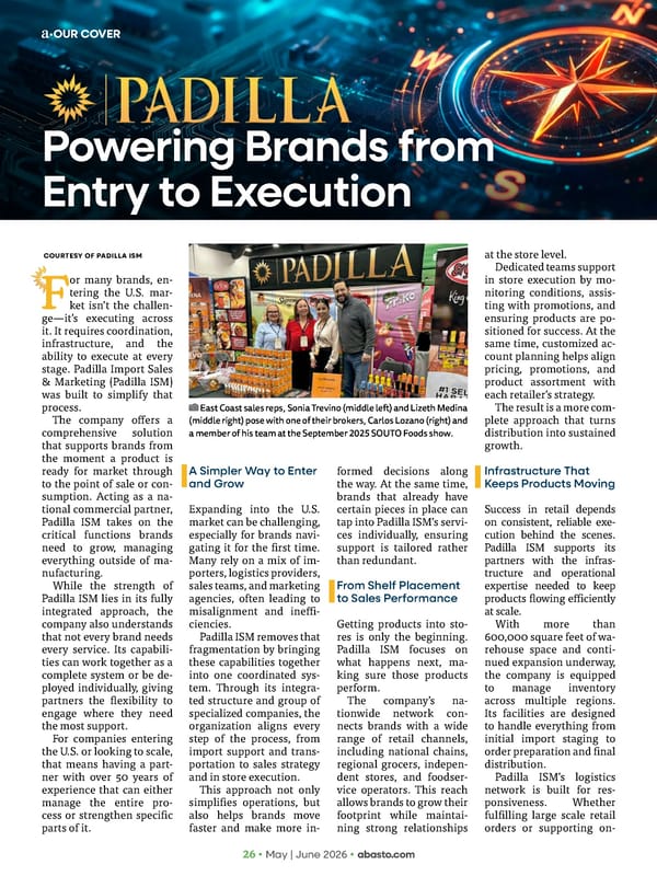 Abasto Magazine - May/June 2026 ENGLISH - Page 26