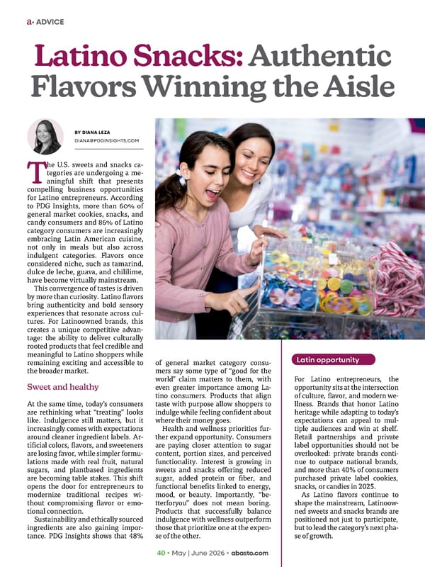 Abasto Magazine - May/June 2026 ENGLISH - Page 40