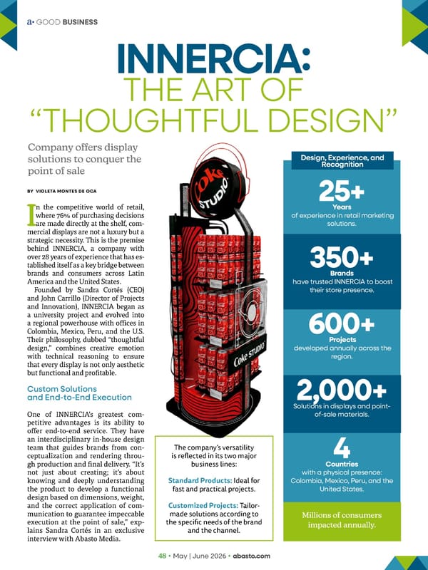 Abasto Magazine - May/June 2026 ENGLISH - Page 48