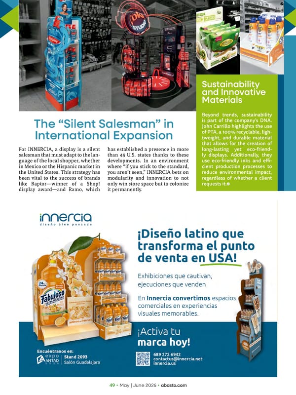 Abasto Magazine - May/June 2026 ENGLISH - Page 49