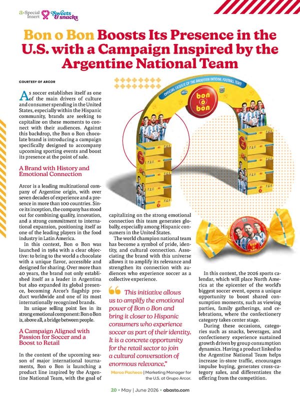 Abasto Magazine - May/June 2026 ENGLISH - Page 70