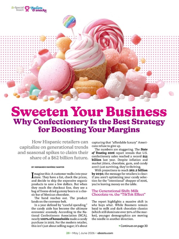 Abasto Magazine - May/June 2026 ENGLISH - Page 78