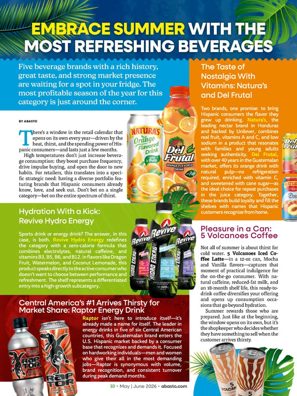 Abasto Magazine - May/June 2026 ENGLISH - Page 10