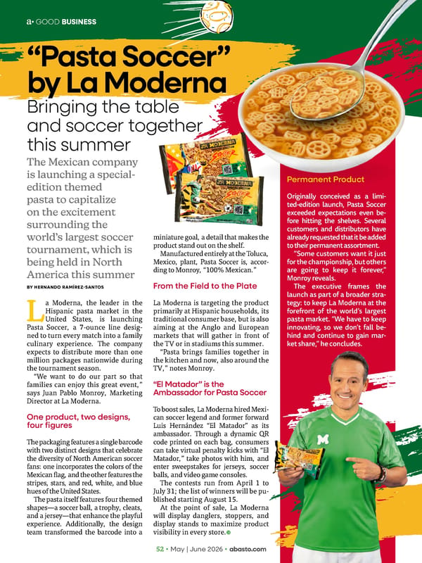 Abasto Magazine - May/June 2026 ENGLISH - Page 100