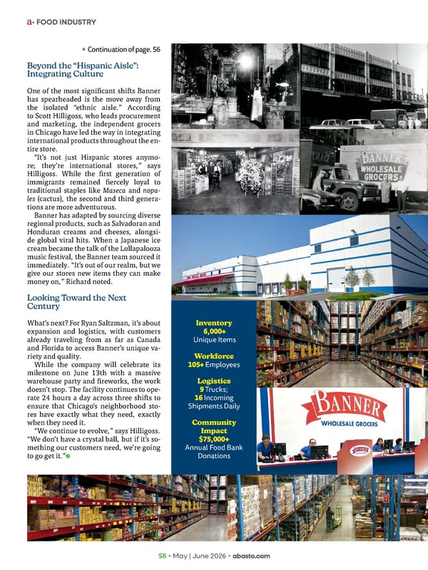 Abasto Magazine - May/June 2026 ENGLISH - Page 106