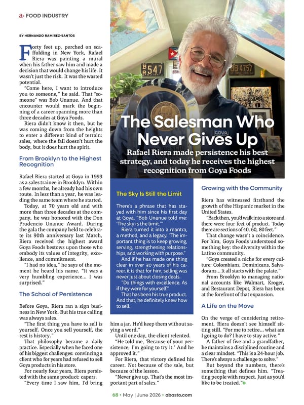 Abasto Magazine - May/June 2026 ENGLISH - Page 116
