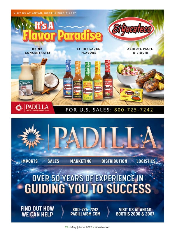 Abasto Magazine - May/June 2026 ENGLISH - Page 119