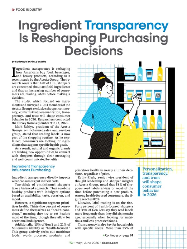 Abasto Magazine - May/June 2026 ENGLISH - Page 120