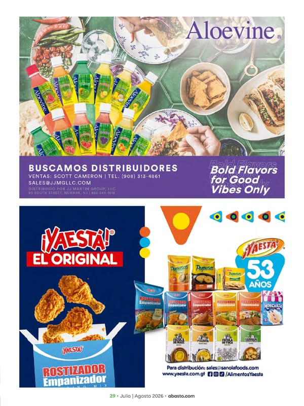 Abasto Magazine - Julio / agosto 2026 - Page 29