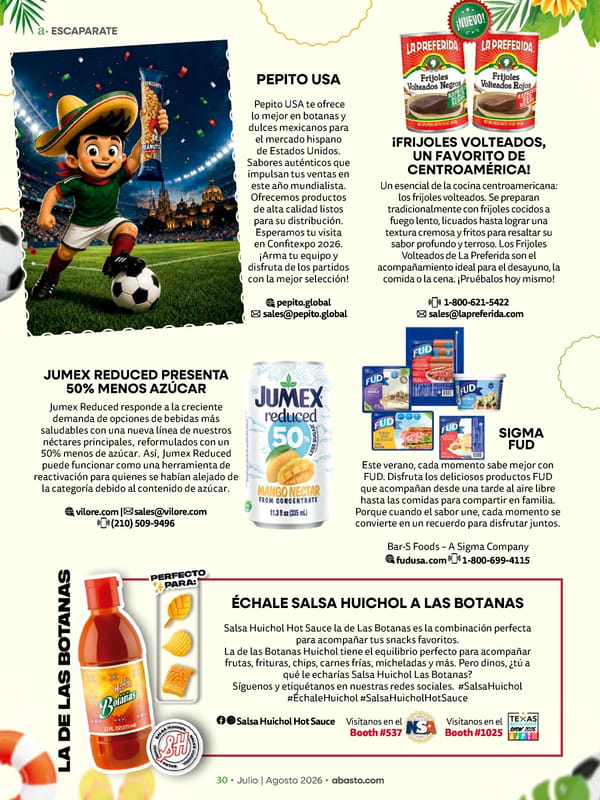 Abasto Magazine - Julio / agosto 2026 - Page 30