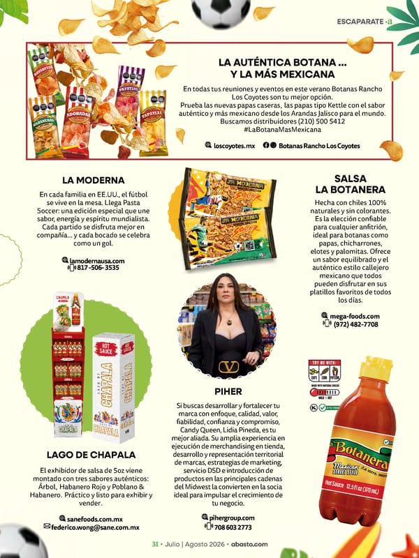 Abasto Magazine - Julio / agosto 2026 - Page 31
