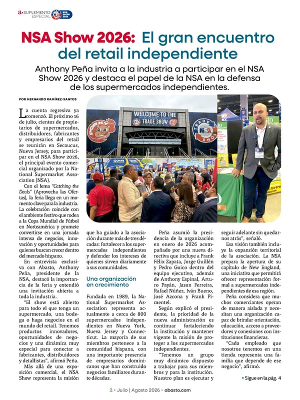 Abasto Magazine - Julio / agosto 2026 - Page 52