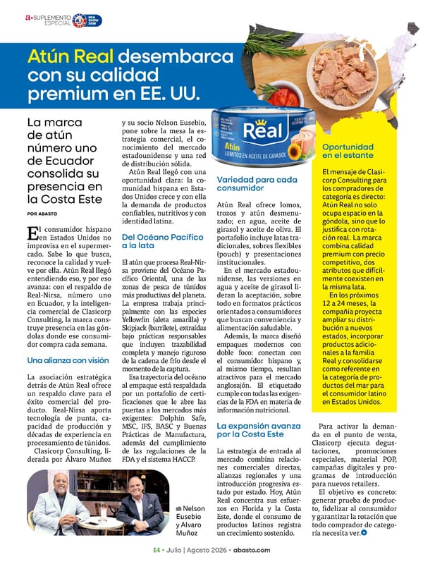 Abasto Magazine - Julio / agosto 2026 - Page 64