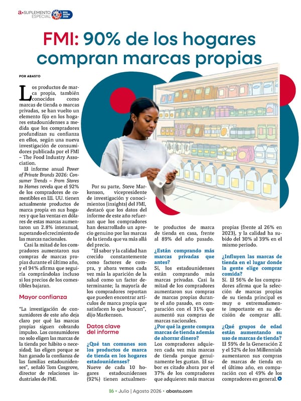 Abasto Magazine - Julio / agosto 2026 - Page 66
