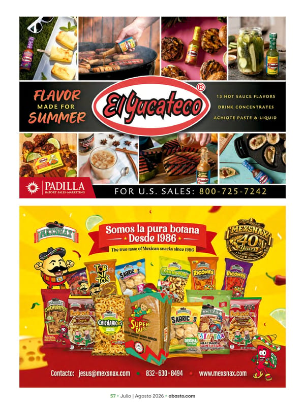 Abasto Magazine - Julio / agosto 2026 - Page 73