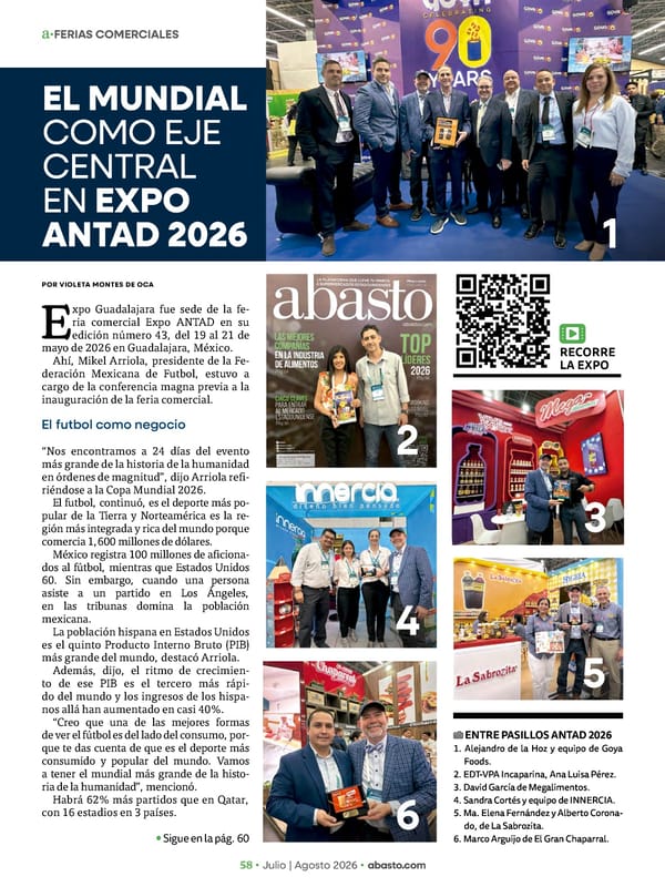 Abasto Magazine - Julio / agosto 2026 - Page 74