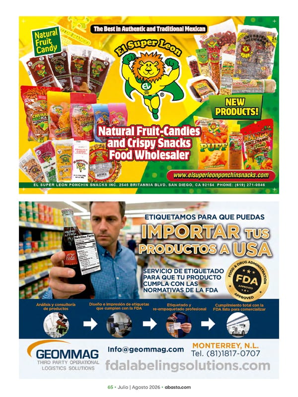 Abasto Magazine - Julio / agosto 2026 - Page 81