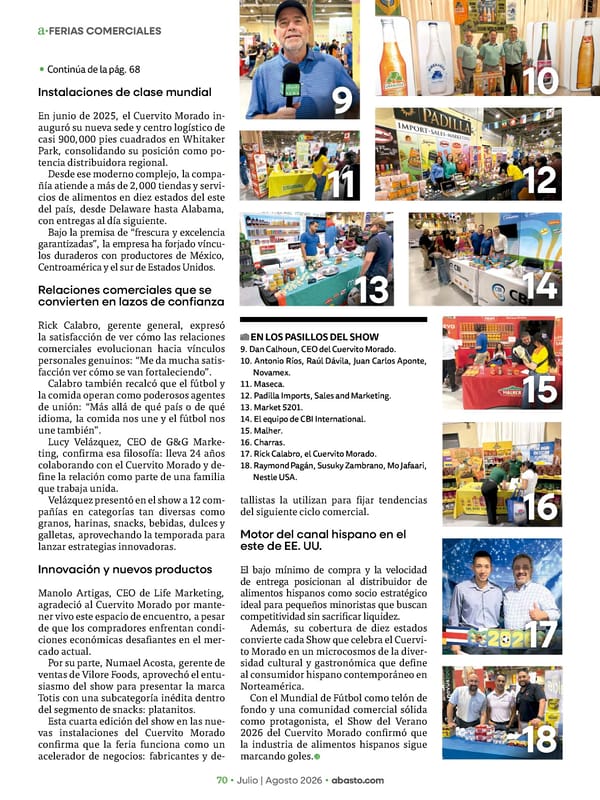 Abasto Magazine - Julio / agosto 2026 - Page 86