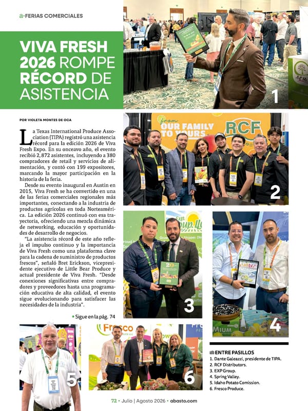 Abasto Magazine - Julio / agosto 2026 - Page 88