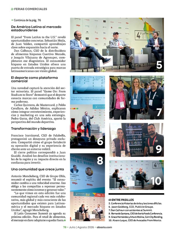 Abasto Magazine - Julio / agosto 2026 - Page 94