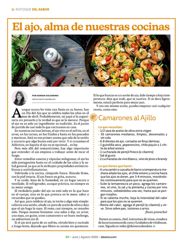 Abasto Magazine - Julio / agosto 2026 - Page 96