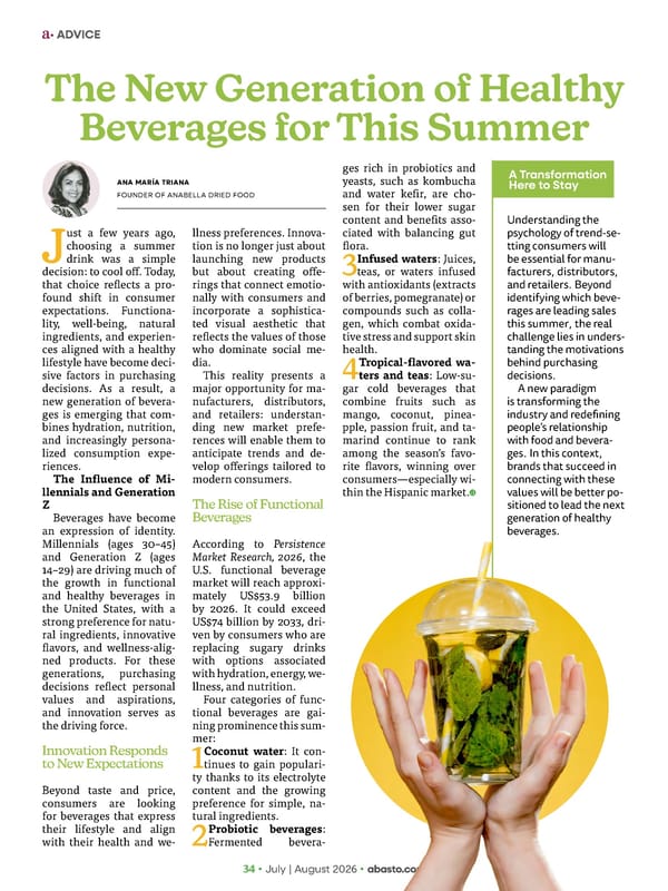 Abasto Magazine - July/August 2026 english - Page 34