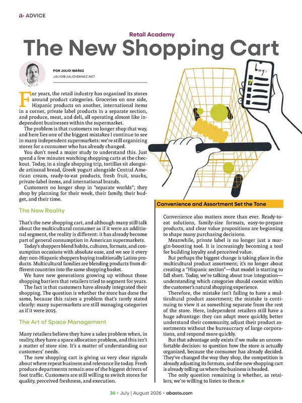 Abasto Magazine - July/August 2026 english - Page 36