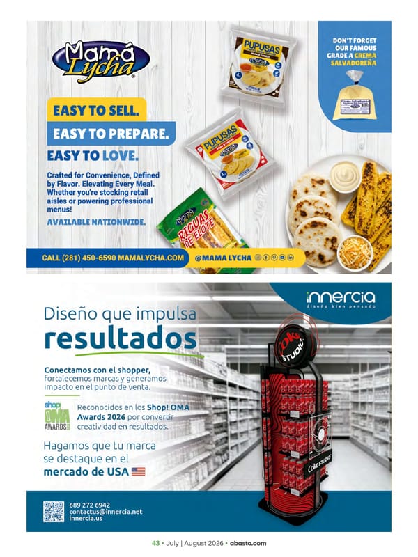 Abasto Magazine - July/August 2026 english - Page 43