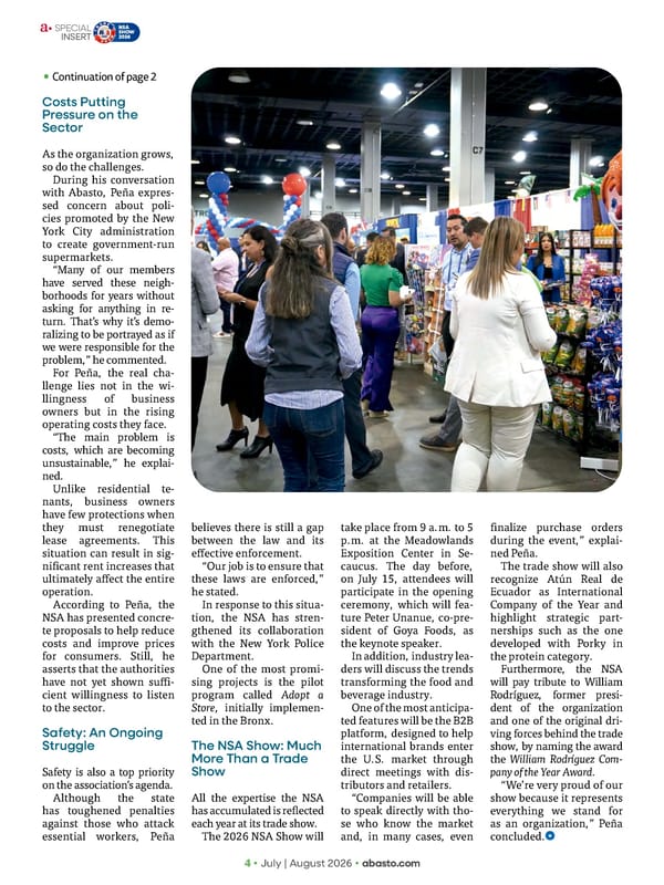 Abasto Magazine - July/August 2026 english - Page 54