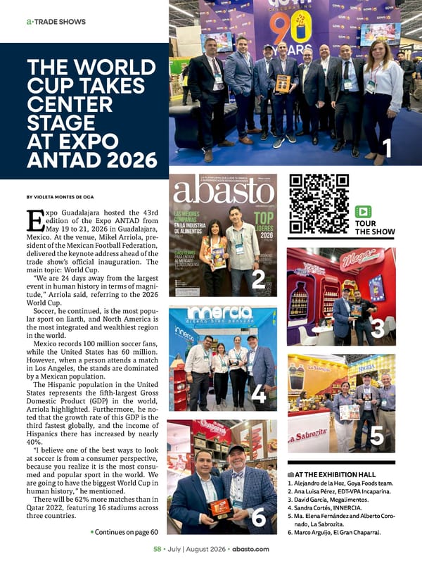 Abasto Magazine - July/August 2026 english - Page 74