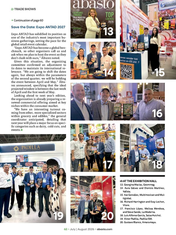 Abasto Magazine - July/August 2026 english - Page 78
