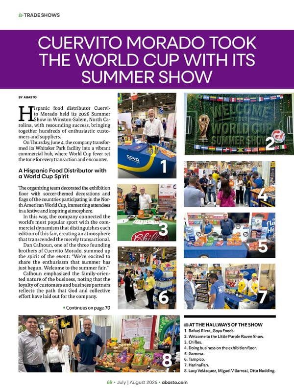 Abasto Magazine - July/August 2026 english - Page 84