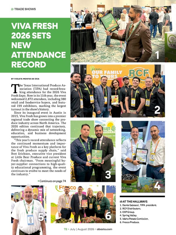 Abasto Magazine - July/August 2026 english - Page 88