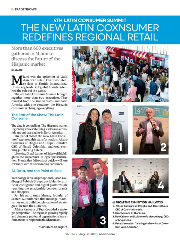 Abasto Magazine - July/August 2026 english - Page 92