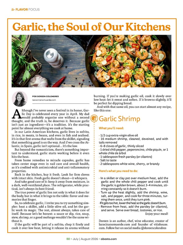 Abasto Magazine - July/August 2026 english - Page 96